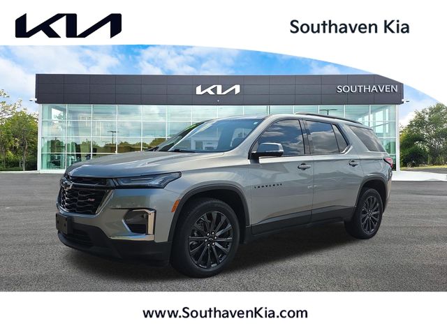 Sterling Gray Metallic 2023 Chevrolet Traverse SUV / Crossover Front-Wheel Drive 9-Speed Automatic