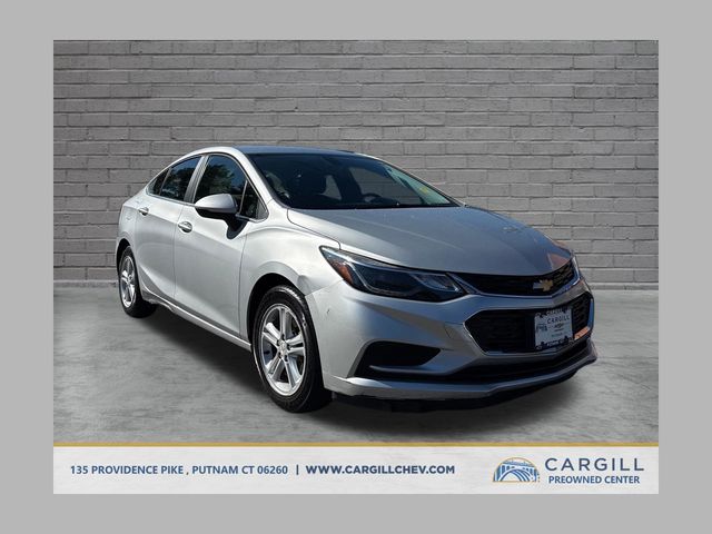 Silver Ice Metallic 2017 Chevrolet Cruze Sedan Front-Wheel Drive 6-Speed Automatic