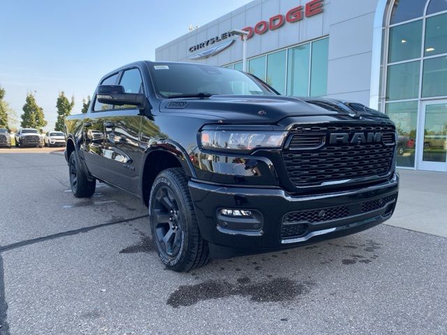 2026 Ram 1500 Big Horn/Lone Star - Diamond Black Crystal Pearlcoat exterior view 3