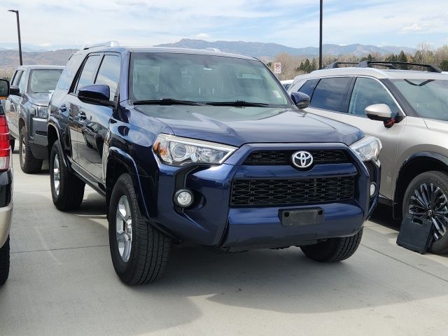 Nautical Blue Metallic 2018 Toyota 4Runner SR5 SUV / Crossover 4X2 5-Speed Automatic Overdrive