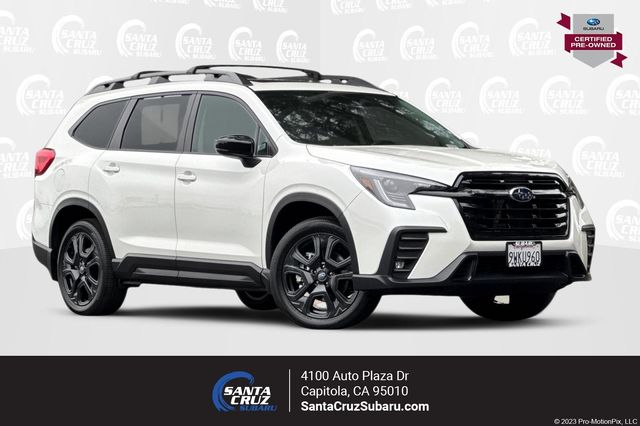 Crystal White Pearl 2025 Subaru Ascent SUV / Crossover All-Wheel Drive Continuously Variable Transmission
