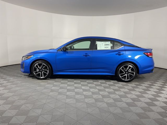 2025 Electric Blue Metallic Nissan Sentra SR FWD Sedan