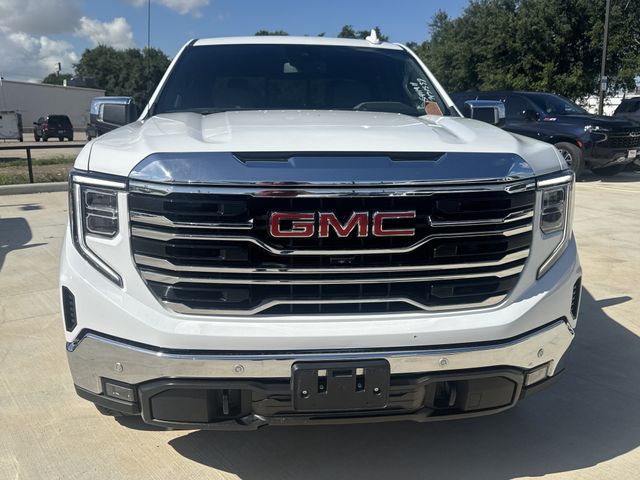 2023 GMC Sierra 1500 SLT White at Classic Chevrolet Galveston