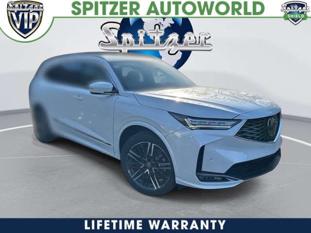 2026 Acura MDX Advance Package White at Spitzer Acura