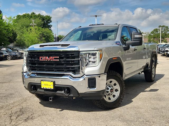 Quicksilver Metallic 2023 GMC Sierra 3500HD Pro Crew Cab 4WD Pickup Truck Four-Wheel Drive Automatic