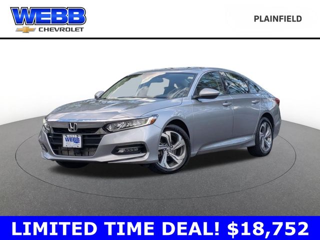 Silver 2020 Honda Accord 1.5T EX FWD Sedan Front-Wheel Drive Continuously Variable Transmission