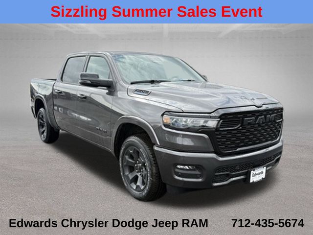 Gray (Granite Crystal Metallic Clearcoat) 2026 RAM 1500 Pickup Truck Four-Wheel Drive 8-Speed Automatic