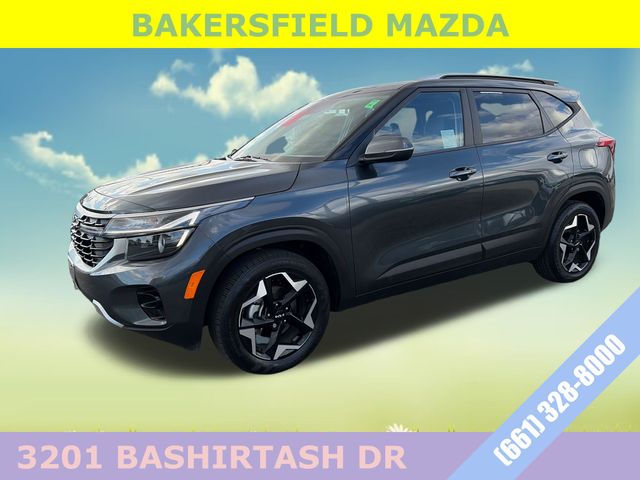 Gravity Gray 2025 Kia Seltos S FWD SUV / Crossover Front-Wheel Drive Continuously Variable Transmission