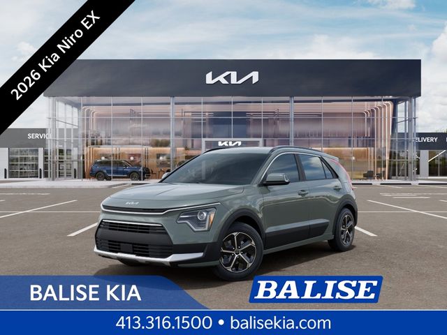 Cityscape Green 2026 Kia Niro EX FWD SUV / Crossover Front-Wheel Drive 6-Speed Dual Clutch