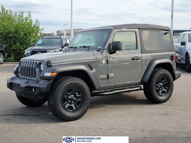 Sting-Gray Clearcoat 2021 Jeep Wrangler SUV / Crossover Four-Wheel Drive 8-Speed Automatic