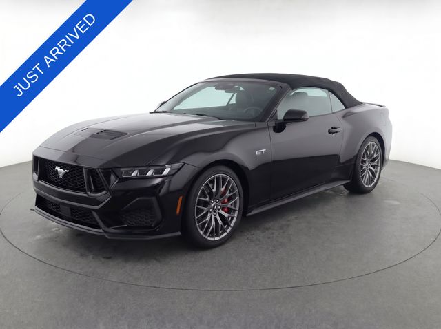 Shadow Black 2025 Ford Mustang GT Premium Convertible RWD Convertible Rear-Wheel Drive Automatic