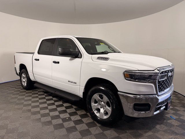 Bright White Clearcoat 2026 RAM 1500 Pickup Truck Four-Wheel Drive 8-Speed Automatic