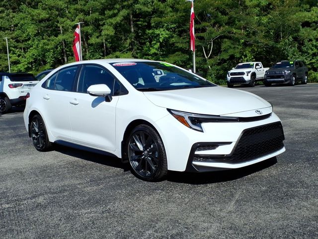Ice Cap 2025 Toyota Corolla Sedan Front-Wheel Drive Continuously Variable Transmission
