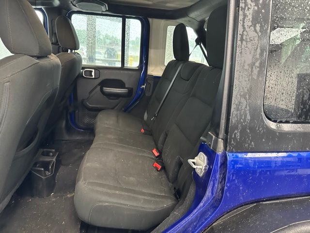 2019 Ocean Blue Metallic Clearcoat Jeep Wrangler Unlimited Sport S 4X4 SUV