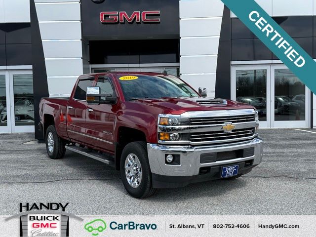 Cajun Red Tintcoat 2019 Chevrolet Silverado 3500HD Pickup Truck Four-Wheel Drive 6-Speed Automatic