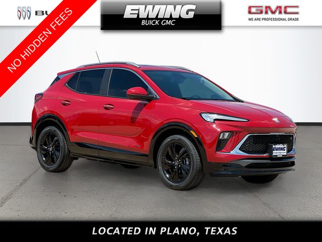 Brilliant Red 2026 Buick Encore GX SUV / Crossover Front-Wheel Drive Continuously Variable Transmission