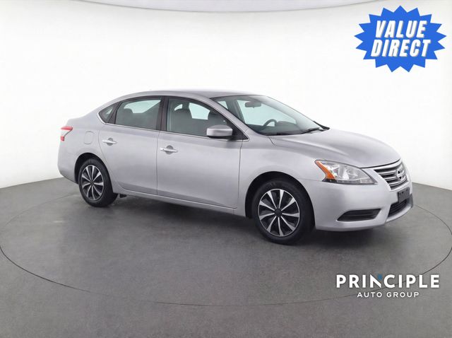 Brilliant Silver 2015 Nissan Sentra SV Sedan Front-Wheel Drive Continuously Variable Transmission