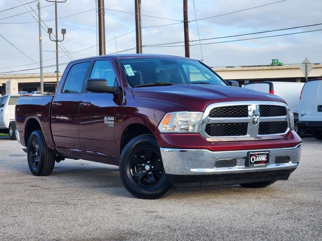 Delmonico Red Pearlcoat 2021 RAM 1500 Classic SLT Crew Cab 4WD Pickup Truck Four-Wheel Drive 8-Speed Automatic