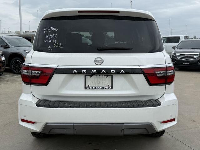 2024 Nissan Armada SV White at Wharton Ford