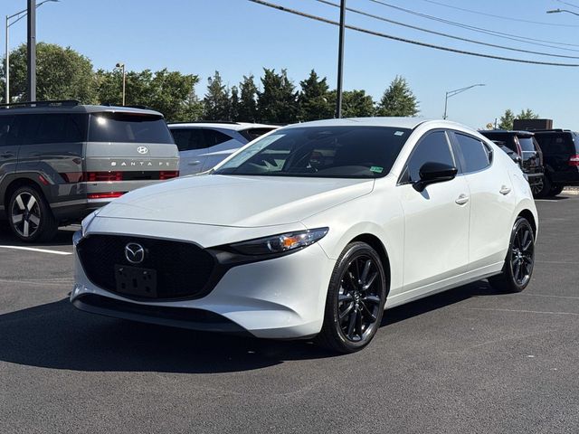 Ceramic White 2024 Mazda MAZDA3 Hatchback Front-Wheel Drive 6-Speed Automatic
