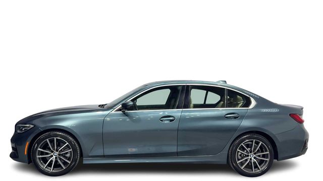 Blue Ridge Mountain Metallic 2020 BMW 3 Series Sedan Rear-Wheel Drive 8-Speed Automatic