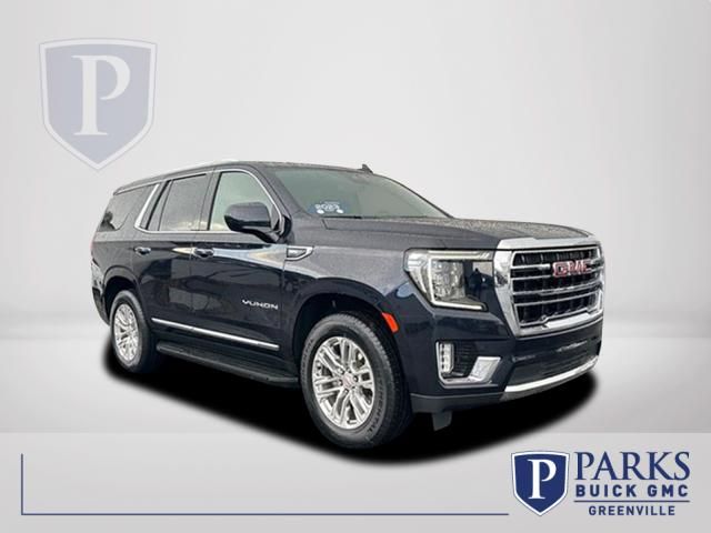 Midnight Blue Metallic 2023 GMC Yukon SUV / Crossover Four-Wheel Drive 10-Speed Automatic