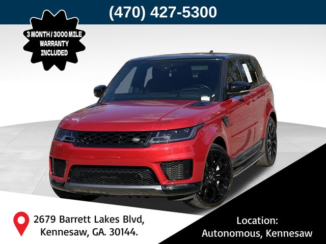 Firenze Red Metallic 2021 Land Rover Range Rover Sport SUV / Crossover All-Wheel Drive 8-Speed Automatic