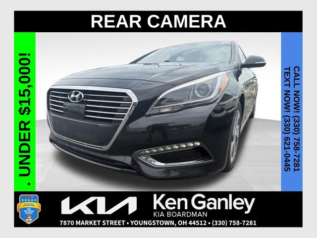 Nocturne Black 2017 Hyundai Sonata Plug-In Hybrid Sedan Front-Wheel Drive 6-Speed Automatic