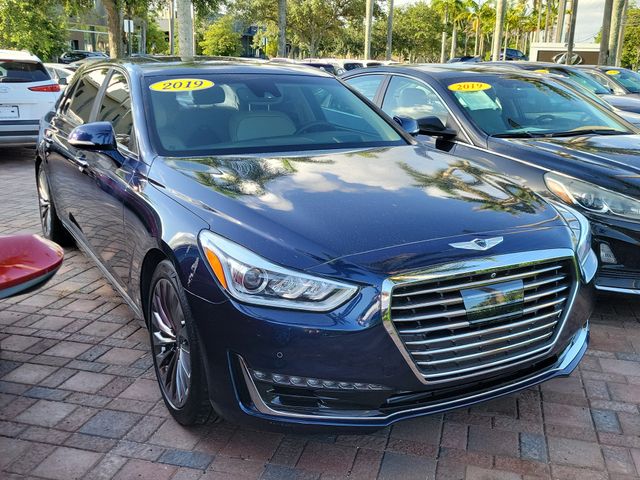 2019 Genesis G90 Azul (Adriatic Blue) Sedán Tracción trasera Automática