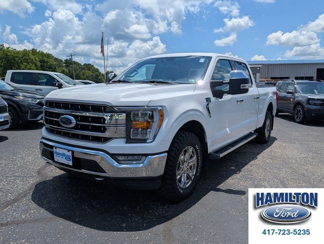 Oxford White 2022 Ford F-150 Pickup Truck Four-Wheel Drive Automatic