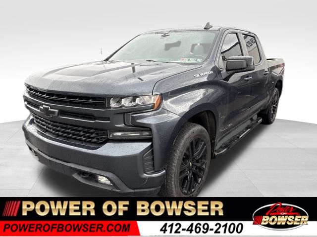 Shadow Gray Metallic 2020 Chevrolet Silverado 1500 RST Crew Cab 4WD Pickup Truck Four-Wheel Drive 8-Speed Automatic