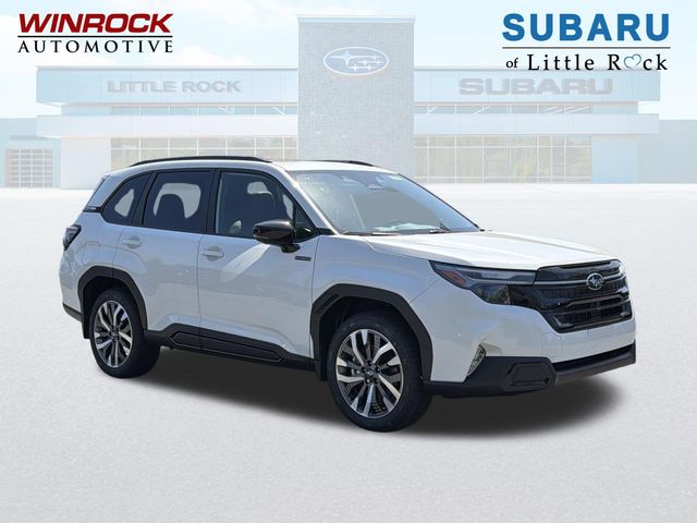 White Pearl 2026 Subaru Forester Hybrid Touring AWD SUV / Crossover All-Wheel Drive Continuously Variable Transmission