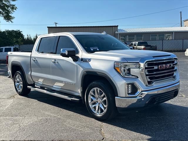 Quicksilver Metallic 2020 GMC Sierra 1500 SLT Crew Cab 4WD Pickup Truck Four-Wheel Drive 10-Speed Automatic
