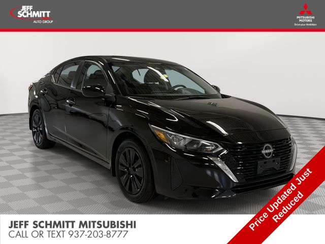 Super Black 2025 Nissan Sentra Sedan Front-Wheel Drive Continuously Variable Transmission