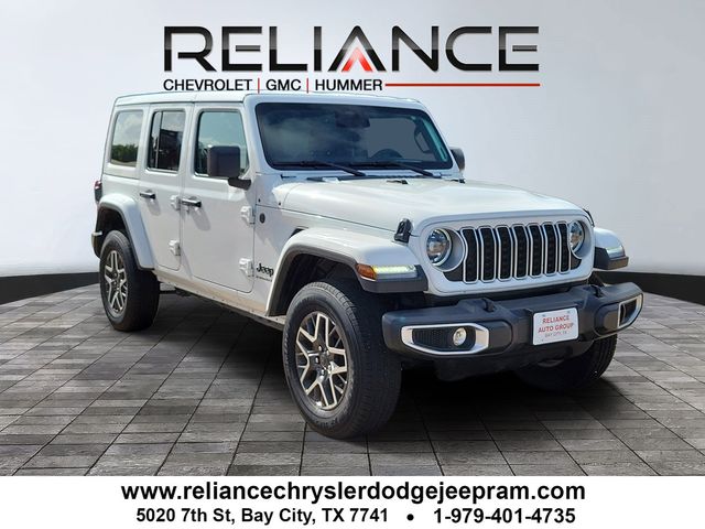 Bright White Clearcoat 2025 Jeep Wrangler SUV / Crossover Four-Wheel Drive 8-Speed Automatic