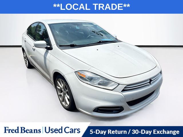 Bright White Clearcoat 2013 Dodge Dart Sedan Front-Wheel Drive 6-Speed Automatic