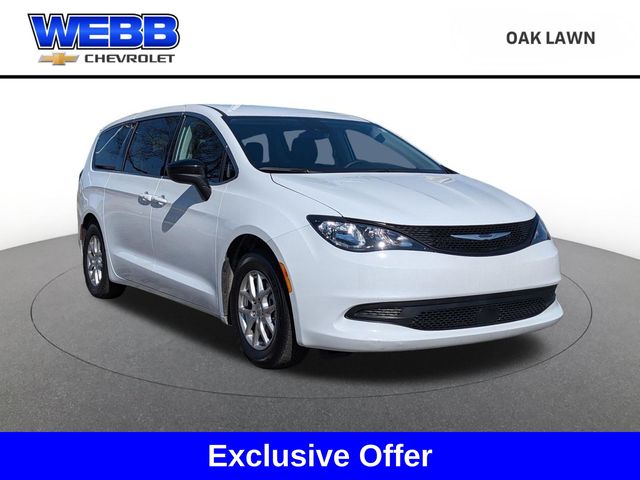 Bright White Clearcoat 2024 Chrysler Voyager LX FWD Minivan Front-Wheel Drive 9-Speed Automatic