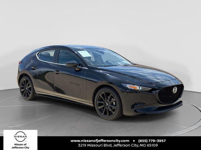 Jet Black Mica 2025 Mazda MAZDA3 2.5 S Select Sport Hatchback FWD Hatchback Front-Wheel Drive 6-Speed Automatic