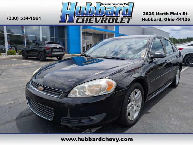Black 2011 Chevrolet Impala Sedan Front-Wheel Drive 4-Speed Automatic Overdrive