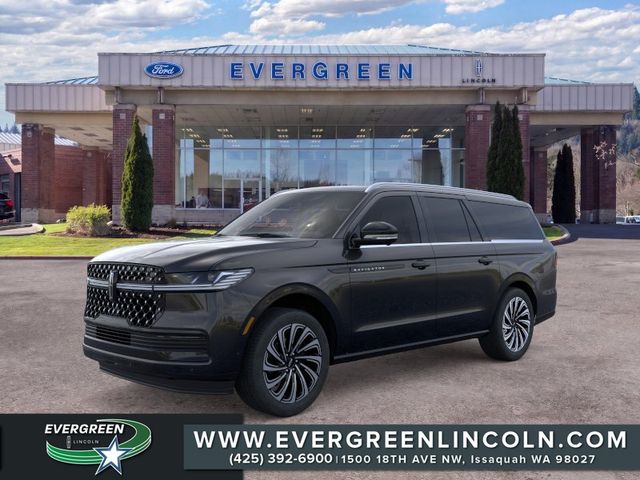 Infinite Black Metallic Clearcoat 2025 Lincoln Navigator SUV / Crossover Four-Wheel Drive Automatic