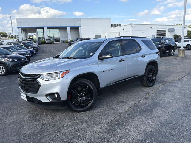 Silver Ice Metallic 2021 Chevrolet Traverse Premier AWD SUV / Crossover Four-Wheel Drive 9-Speed Automatic