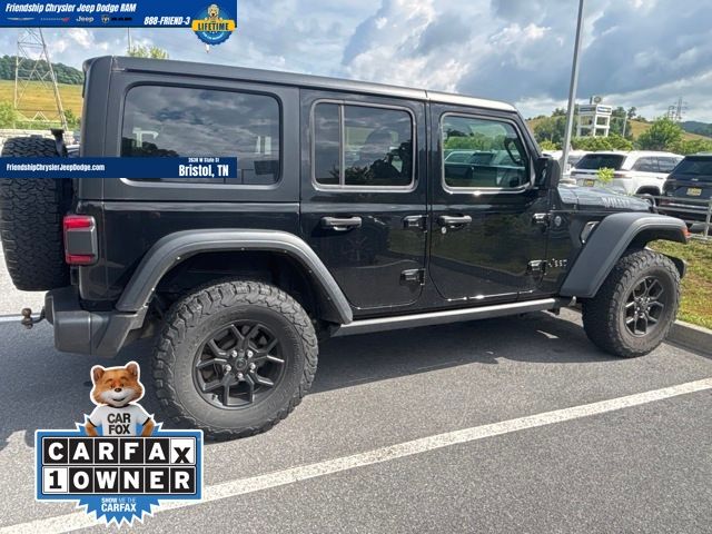Black Clearcoat 2024 Jeep Wrangler Willys 4-Door 4WD SUV / Crossover Four-Wheel Drive 8-Speed Automatic
