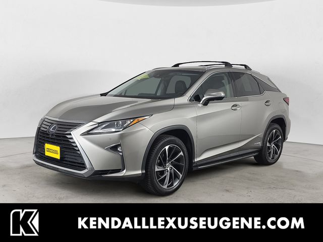 Silver 2017 Lexus RX Hybrid SUV / Crossover All-Wheel Drive Continuously Variable Transmission