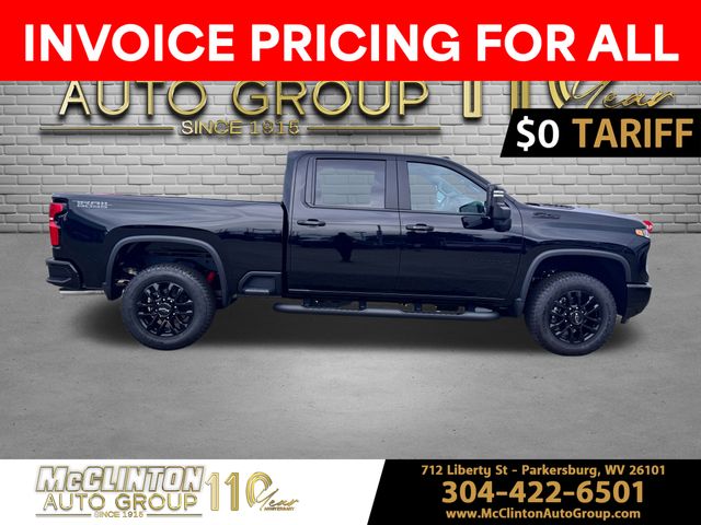 2025 Black Chevrolet Silverado 2500HD LT 4X4 Truck