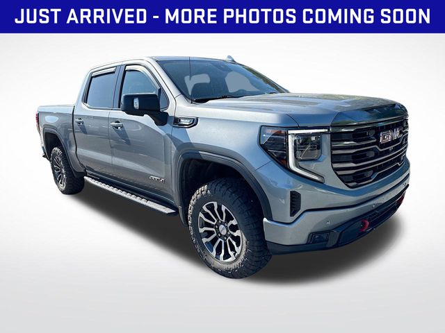 Sterling Metallic 2023 GMC Sierra 1500 AT4 Crew Cab 4WD Pickup Truck Four-Wheel Drive Automatic