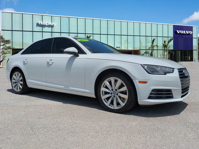 Ibis White 2017 Audi A4 2.0T ultra Premium FWD Sedan Front-Wheel Drive 7-Speed Automatic