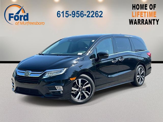 Black 2018 Honda Odyssey Touring Elite FWD Minivan Front-Wheel Drive Automatic