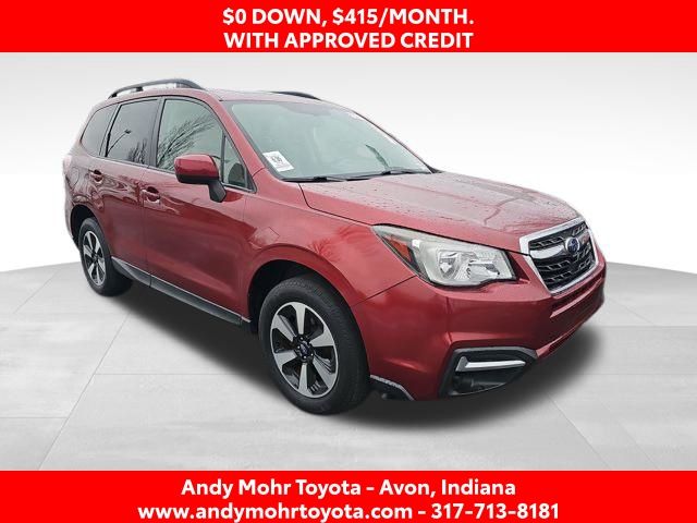 Venetian Red Pearl 2018 Subaru Forester 2.5i Premium SUV / Crossover All-Wheel Drive Continuously Variable Transmission