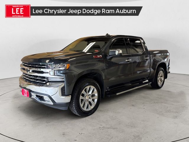 Shadow Gray Metallic 2022 Chevrolet Silverado 1500 Pickup Truck Four-Wheel Drive 8-Speed Automatic