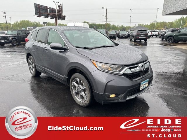 2017 Modern Steel Metallic Honda CR-V EX-L AWD SUV